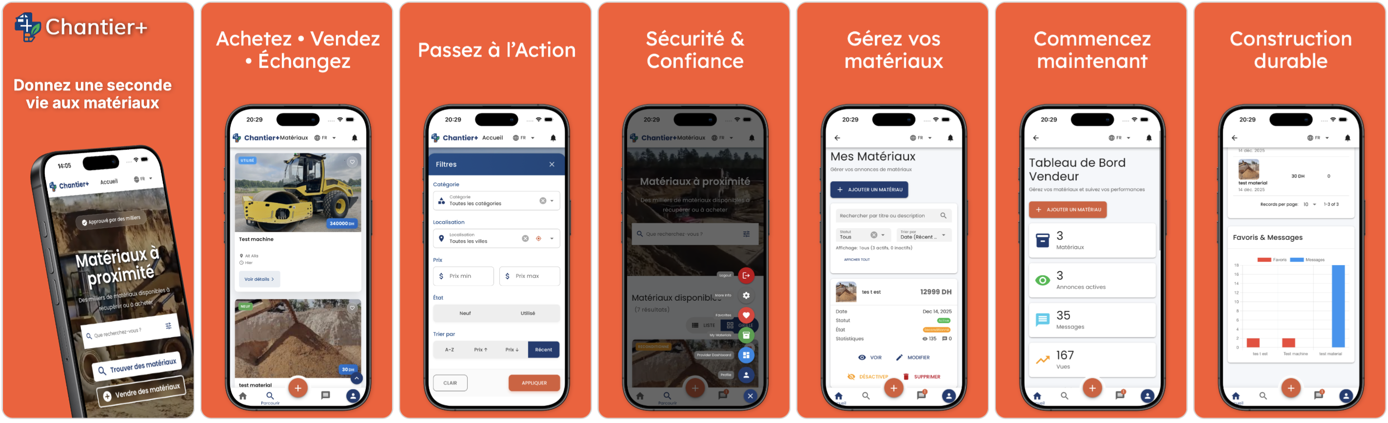 Chantier+ Screenshot
